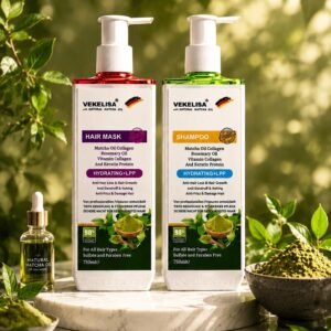 Natural Matcha Oil Shampoo & Hair Mask
