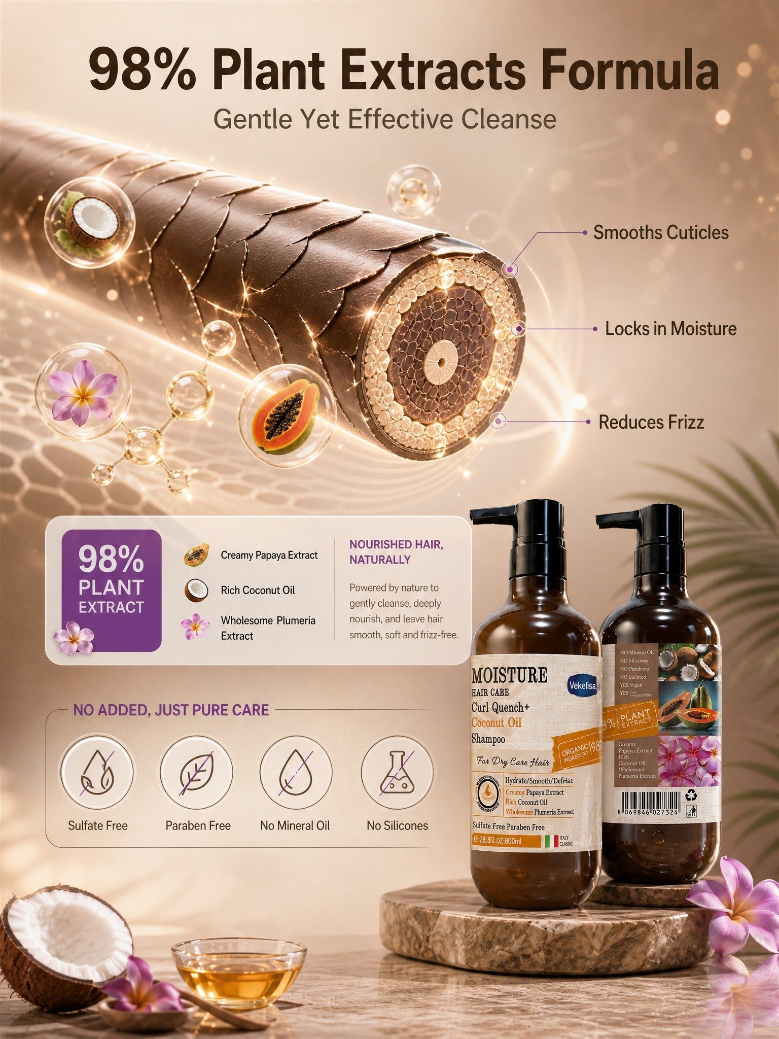Coconut Oil Shampoo - 图片 2