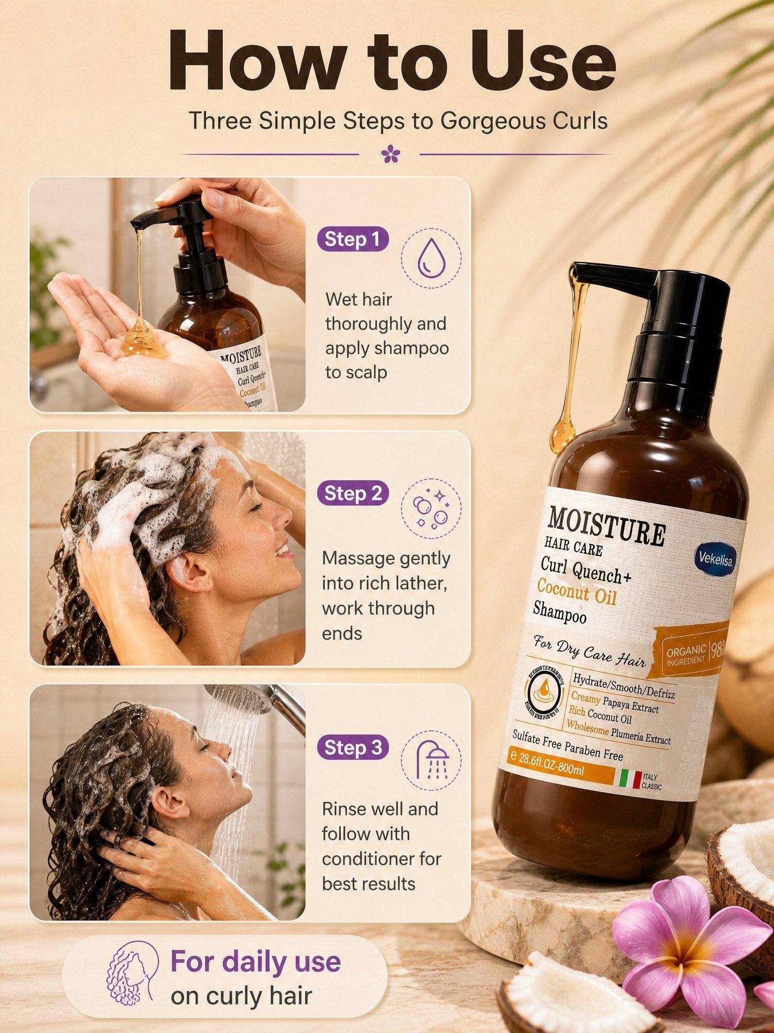 Coconut Oil Shampoo - 图片 4