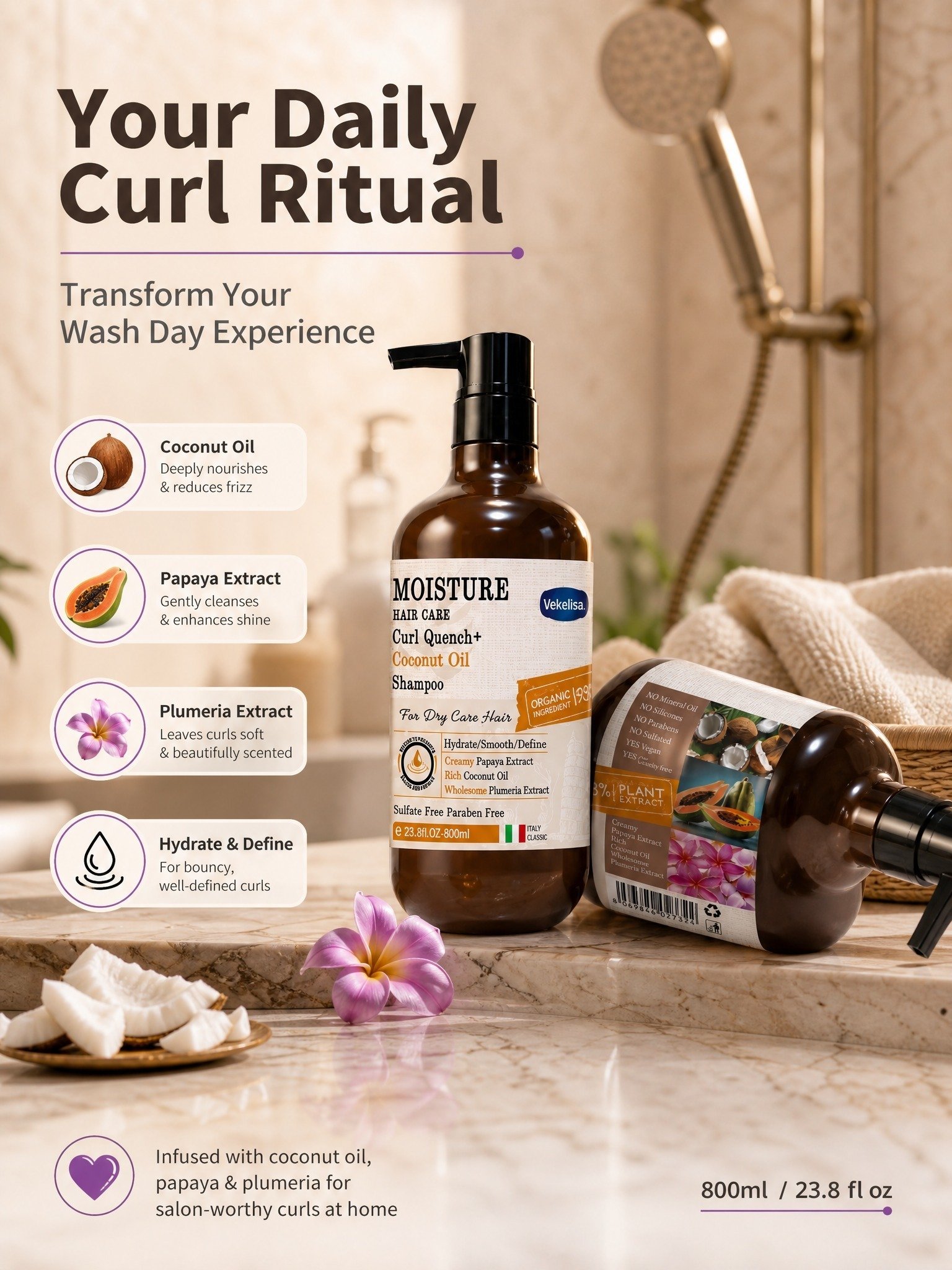 Coconut Oil Shampoo - 图片 9