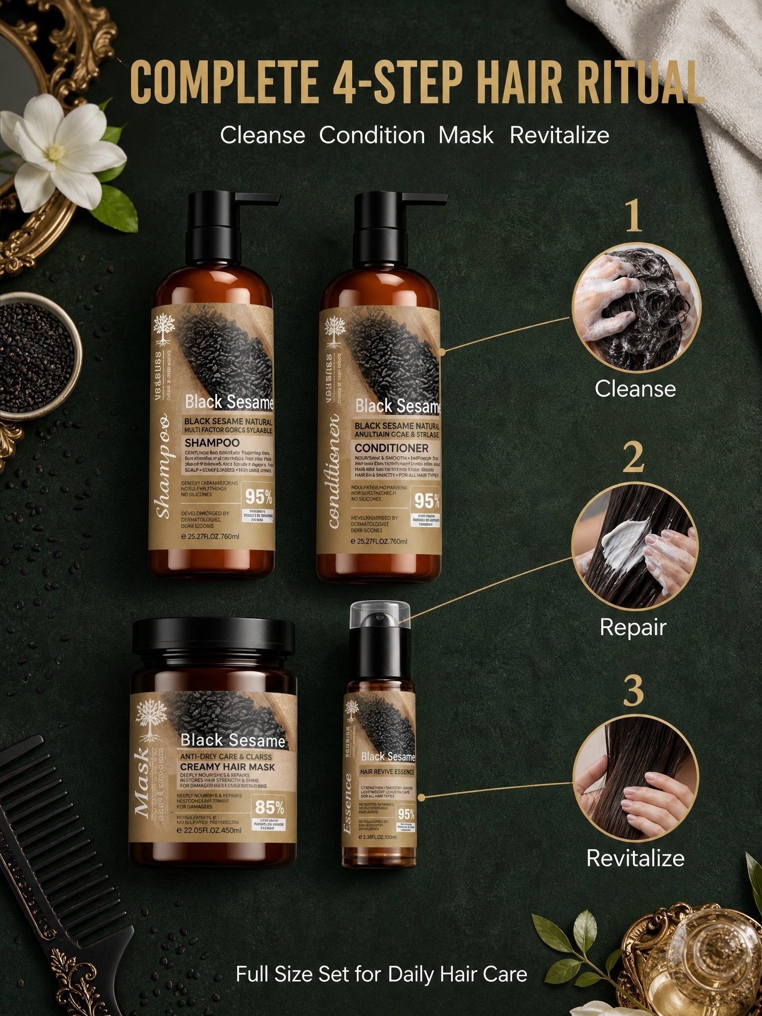Black Sesame Hair Care - 图片 5